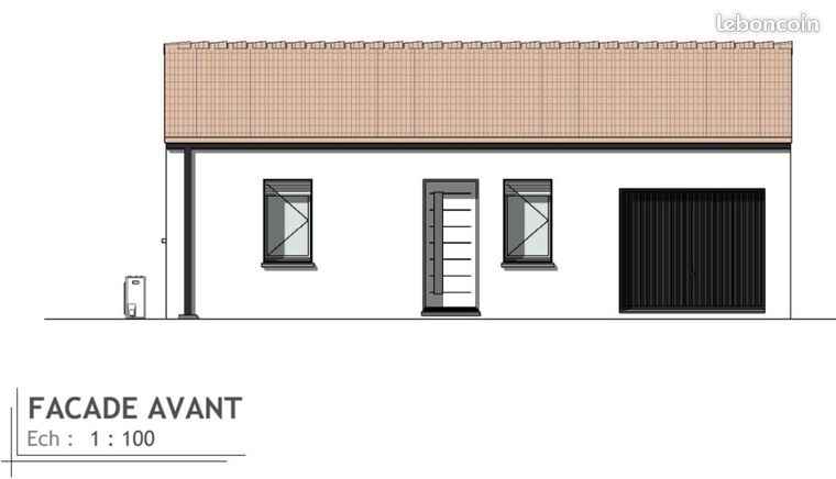 Maison 3 pièces 54 m²