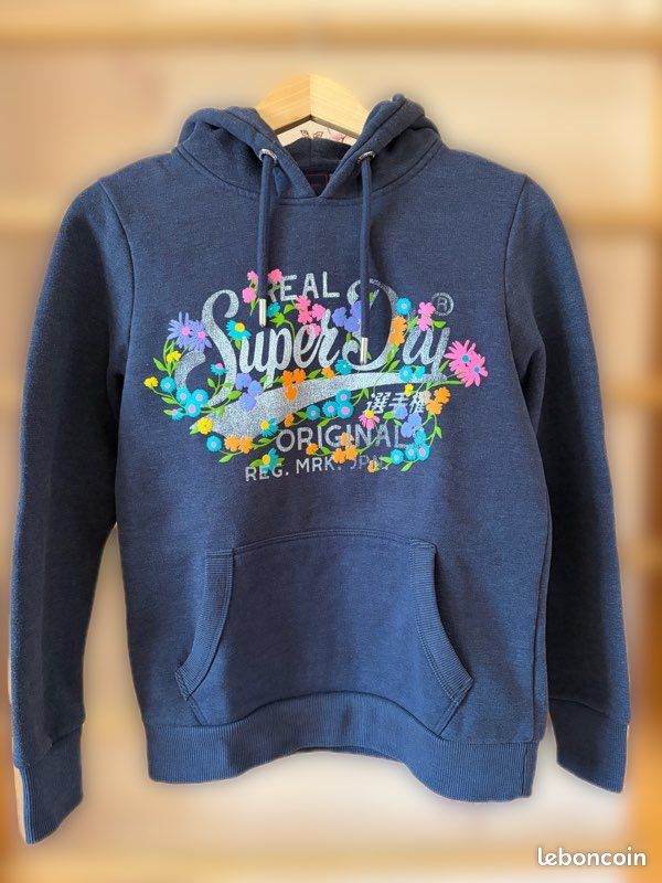 Abweichen Wahl Nickerchen pull superdry femme bleu marine Zug zufällig Neulich