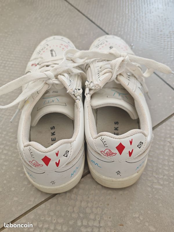 Chaussures Garcon Chaussures Creeks Enfant Tennis En Toile à