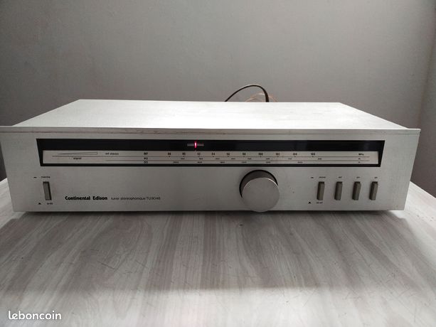 Mini Chaîne Hi-fi Continental Edison MH9134 - Argent, Lecteur K7, USB (Occasion)