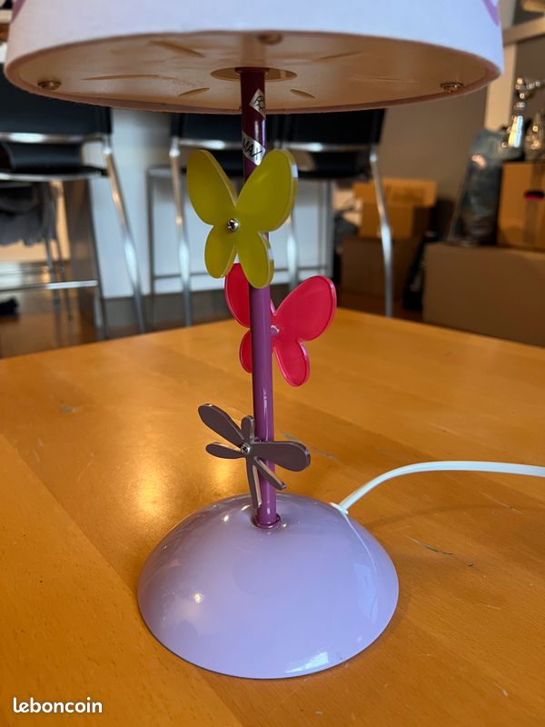 Lampe enfant Vertbaudet papillon (image 2)