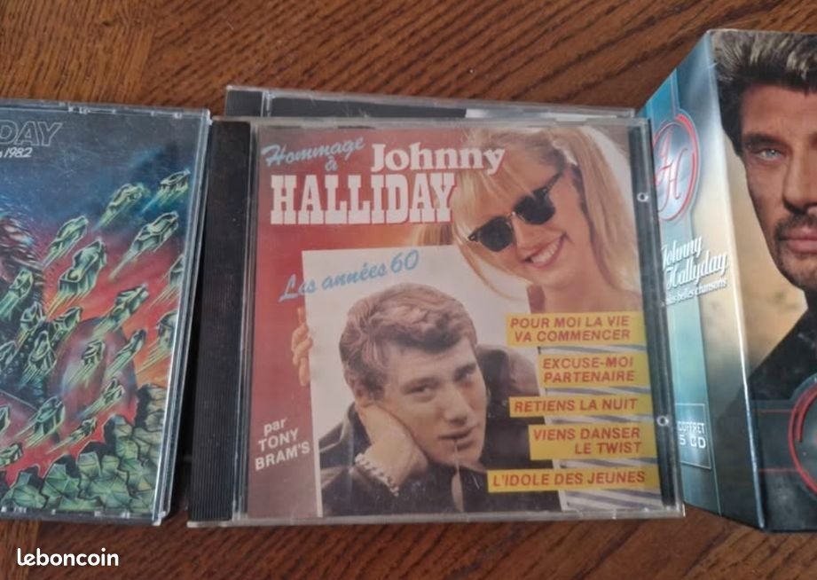 Lot CD Johny halliday (image 2)