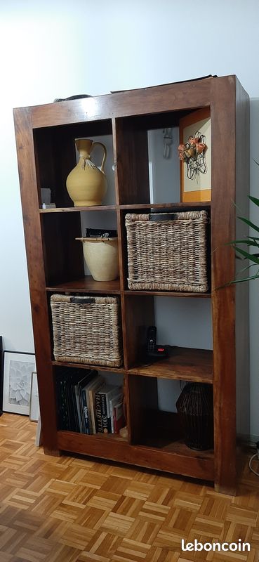 Meuble 8 cases acacia (image 3)