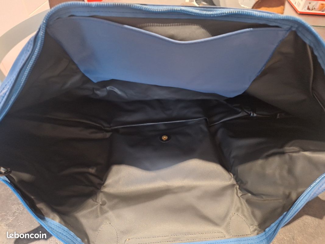 Sac Bleu Longchamp- Pliable (image 6)