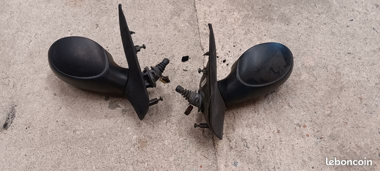2 Coques De Rétroviseur Pour Peugeot 1007 206 - Gauche Et Droit Neuf TYC