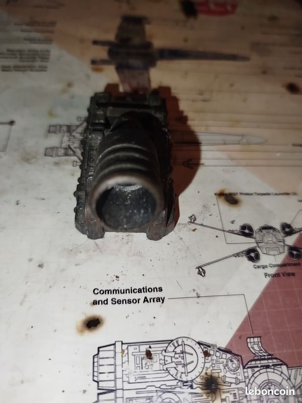 Petit canon taille crayon metal (image 2)
