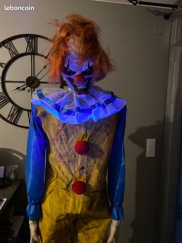 Clown Animatronic Halloween Lumineux et sonore 🤡 (image 9)
