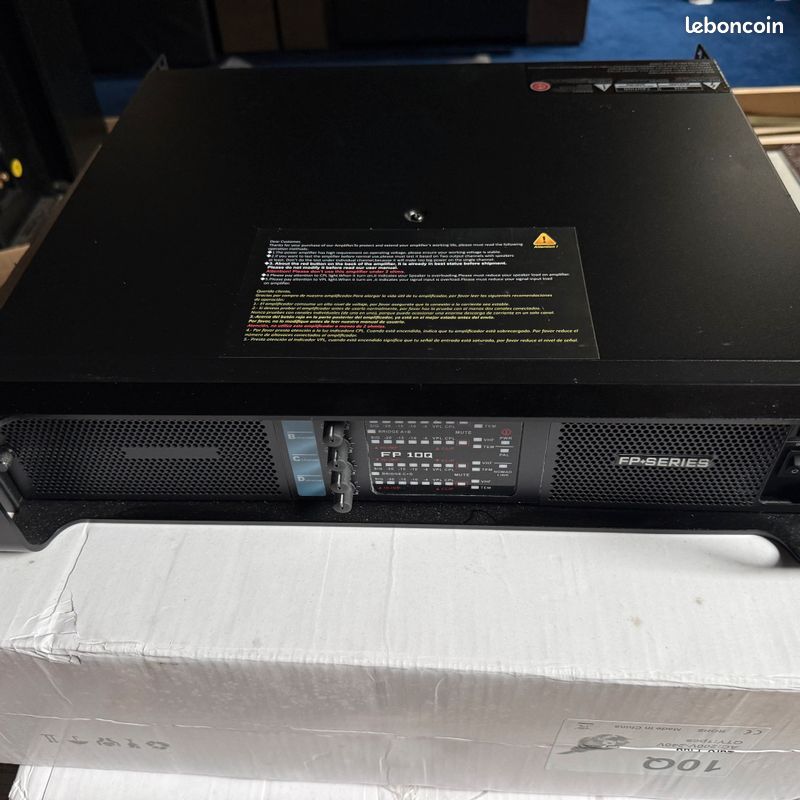 4 Amplis de puissance FP10K 4 x 2.100 W sur 4 Ohms, état neuf (image 10)