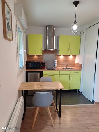 Beau studio meublé + garage proche Caen