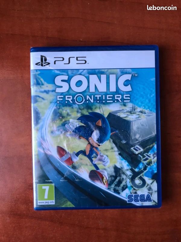 STEELBOOK SONIC FRONTIERS - BOÎTIER MÉTAL EXCLUSIVITÉ PS5 - (No Game