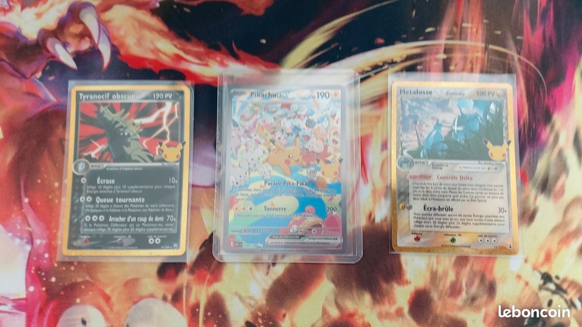 Lot pokemon 30 ans (image 1)