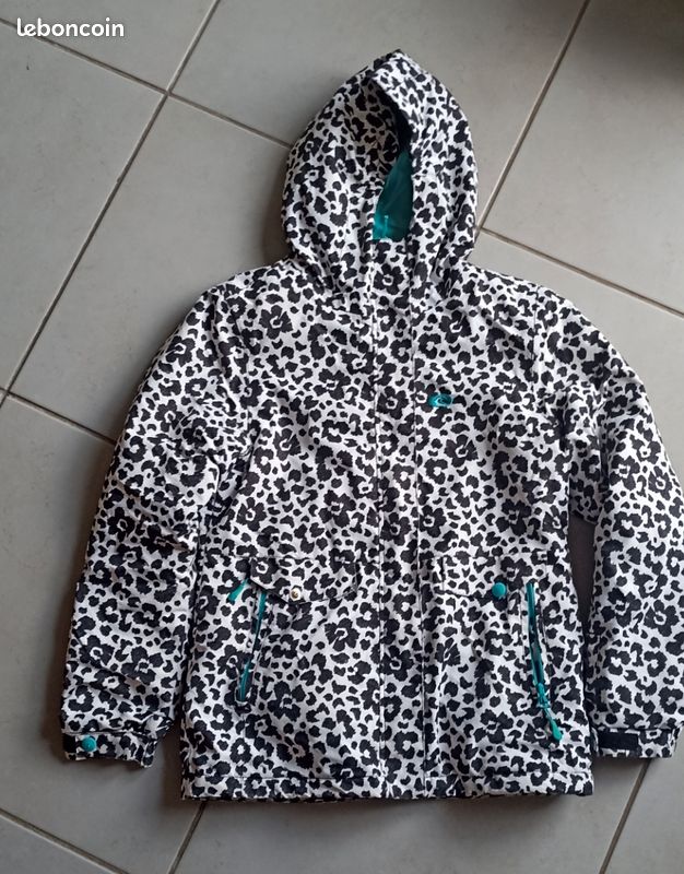 Veste De Ski/snowboard RIP CURL 5K Rider Pour Femme - Bleu Aqua - Taille L Neuve Avec étiquettes
