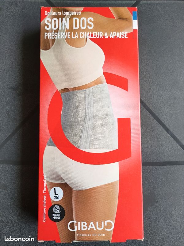 Ceinture Chauffante Gibaud GIBAUD Ceinture Lombaire Chauffante