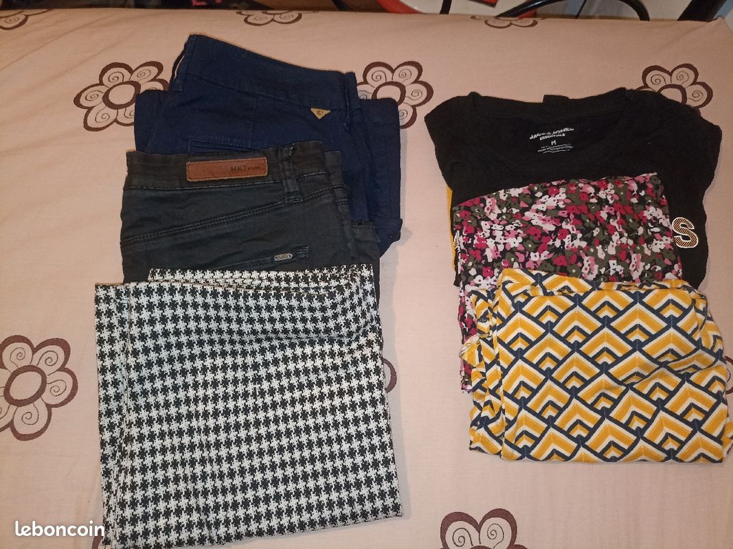 Lot vêtements femmes taille M (image 1)