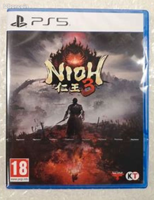 Jeu Nioh 2 PlayStation 4 FR - Très Bon état, Sous Blister, Envoi Soigné