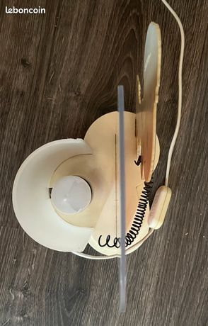 Zeldzame vintage Snoopy Peanuts Lampe Nuova Linea Zero Italy Telefon