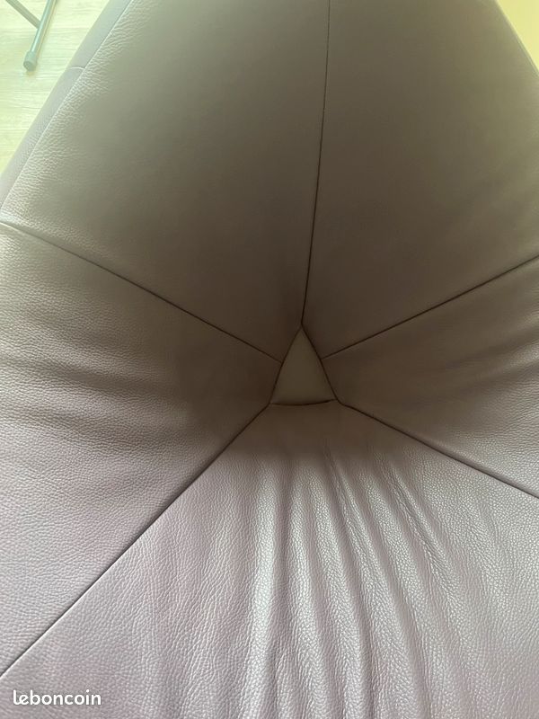 Fauteuil design Chili Rom en cuir (image 6)