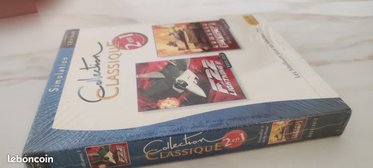 Jeu PC F22 Lightning 2 + Armored Fist 2 - Big Box édition Collector - Comme Neuf