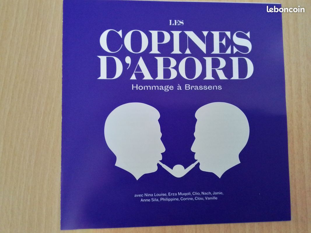 🎶 Les Copines d'abord – Hommage à Georges Brassens • 14 titres • Anne Sila • Clou • Nach • Corine • Philippine • Clio • Vanille • Erza Muqoli • Album collectif – Chanson française (image 8)