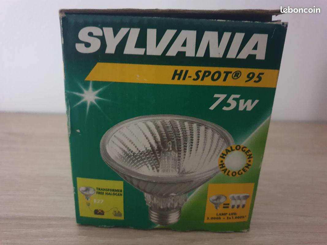 Ampoule sylvania hi spot 75 w 230 v neuf (image 1)