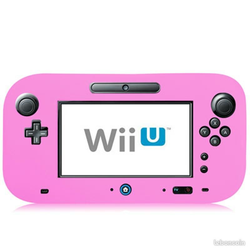 NOIR Pack Wii U - Housse + Stylets + Protection Écran +ecouteur