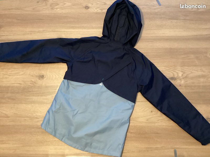 Veste imperméable de randonnée enfant 10-11 ans (image 2)