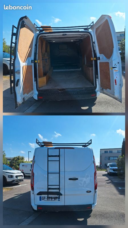 FORD TRANSIT CUSTOM L2H1 – 2.0 TDCi 105 CV – 21 000 TTC – TVA RÉCUPÉRABLE (image 3)