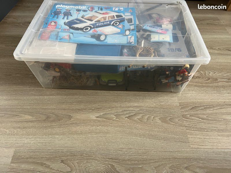 Bac de rangement transparent avec couvercle (image 4)
