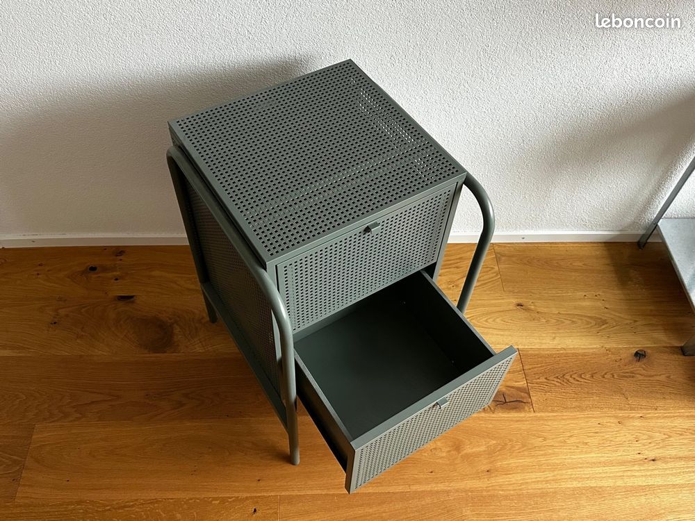 Ensemble de meubles : table extérieur avec chaises et banc + bureau + miroir + 2 commodes (image 9)