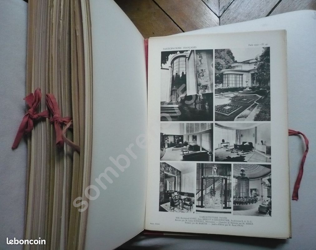 Alexis SINJON. Exposition Internationale Paris 1937. Complet en 3 volumes (image 4)