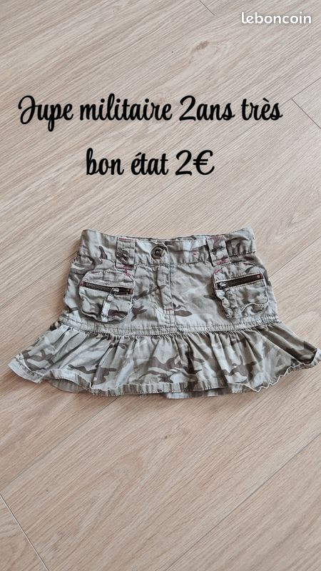 Jupe militaire 2ans (image 1)