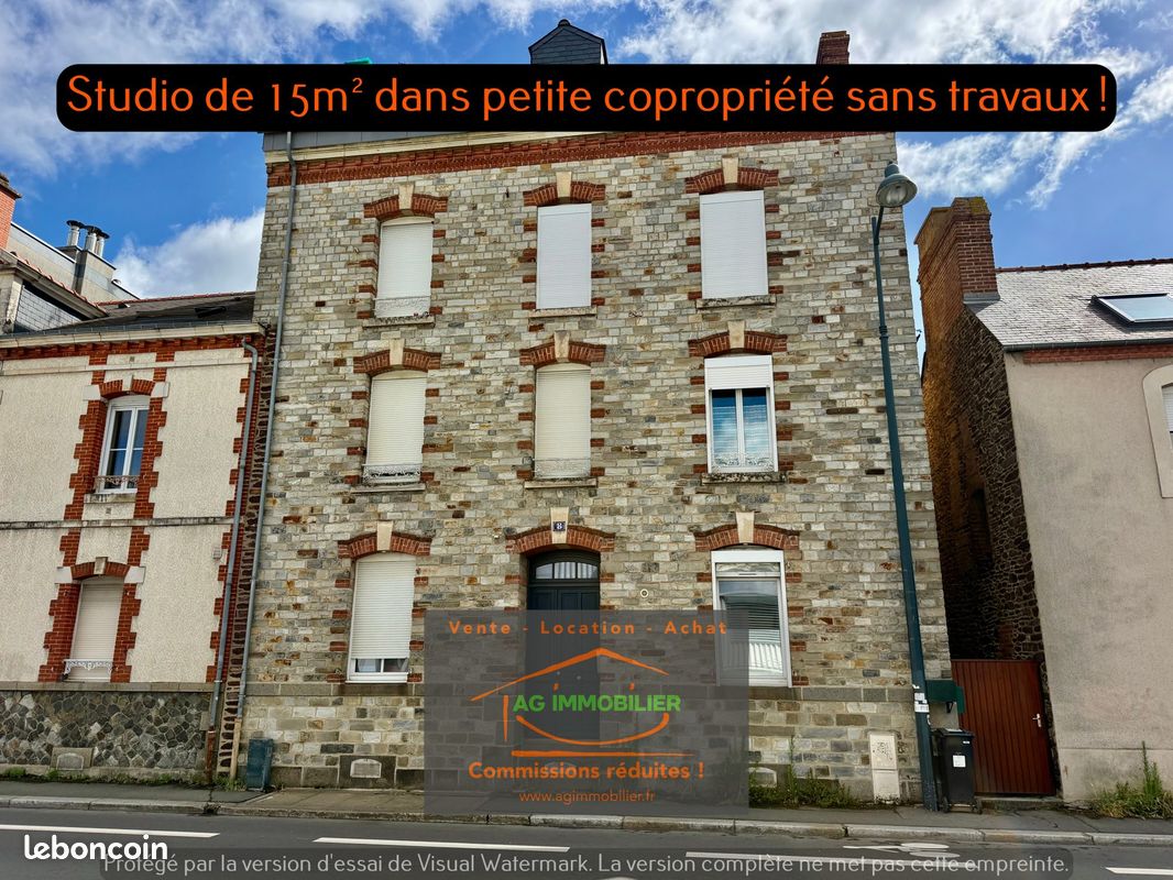 Appartement 1 pièce 15 m² · à Rennes · 15 m² · 86 500 €