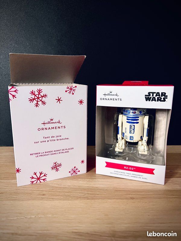Star Wars Decoration Sujet Noel Décoration Noël Star Wars R2-D2 Hallmark - 7.4x3.1x2.8cm - Ornement De Sapin En Résine Decoration Noel Boule De Noel Disney