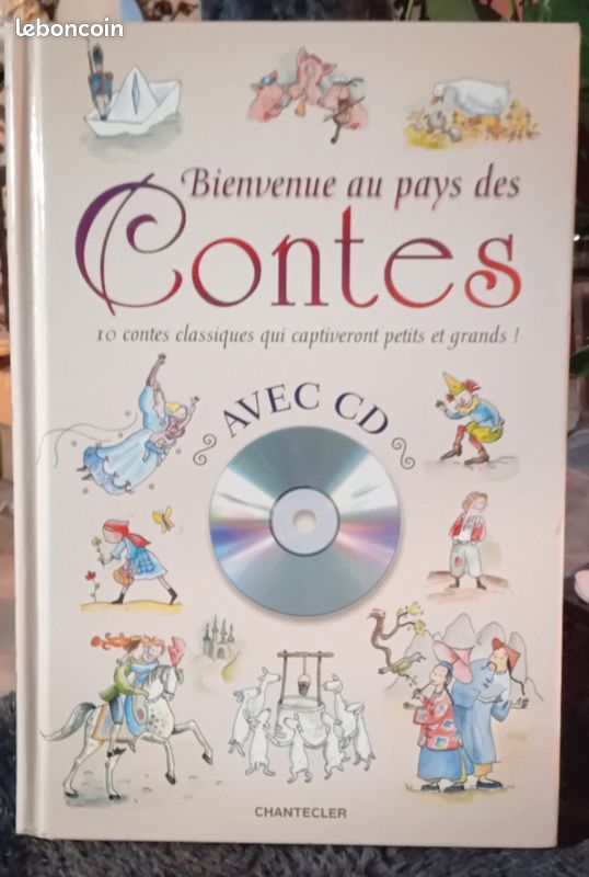 Livre Bienvenue aux pays des Contes + CD (image 1)