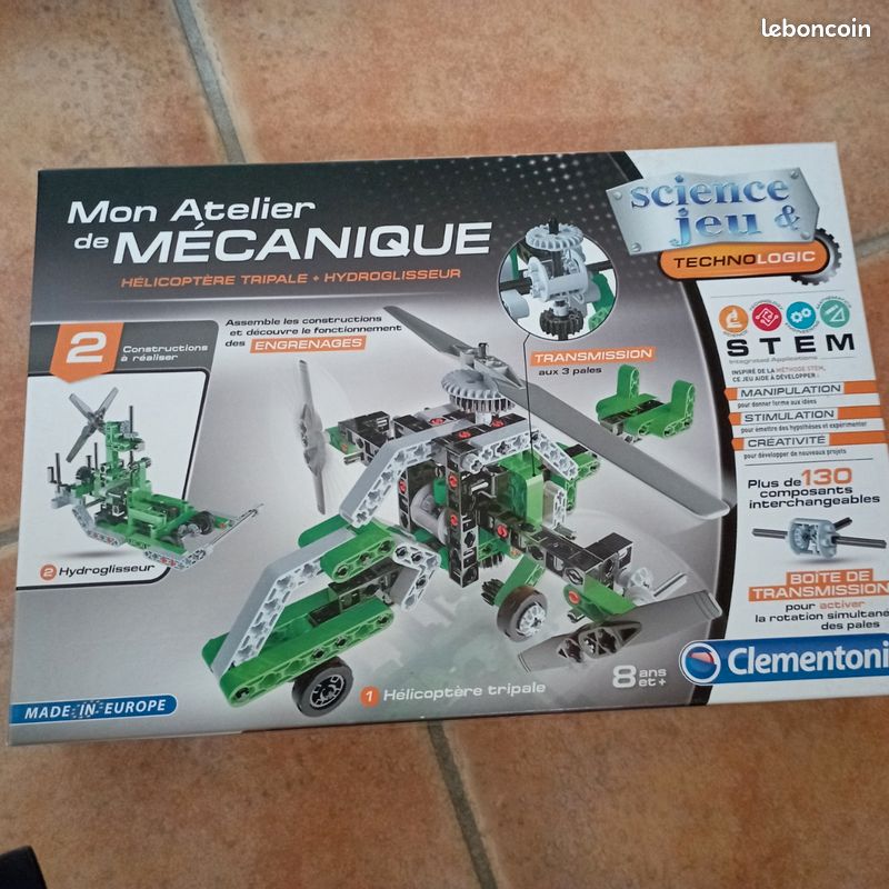 Mon atelier de mécanique hélicoptère tripale+ hydroglisseur (image 1)