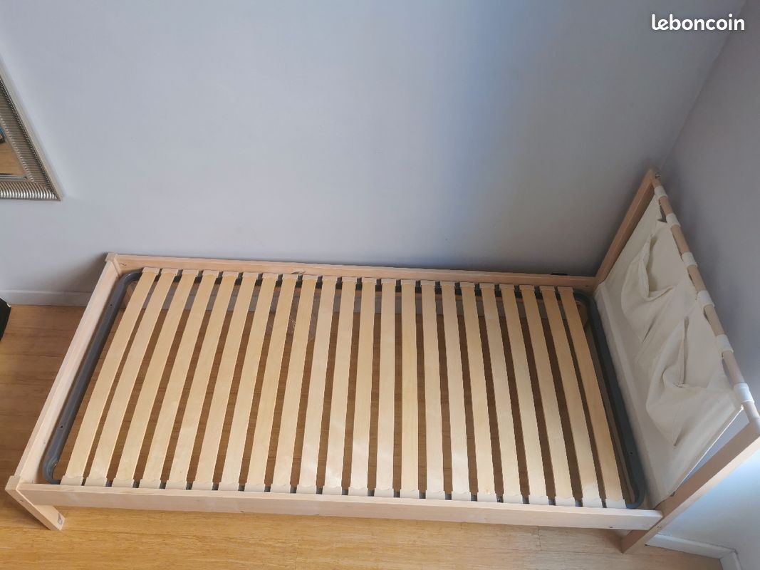 Lit sommier+matelas (image 3)