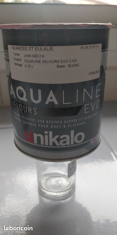 Peinture veloutée rose (image 1)