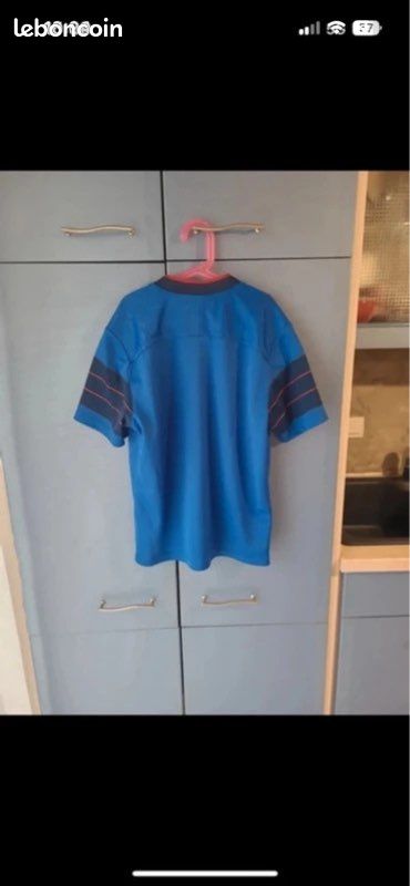 Maillot vintage Équipe de France de rugby Adidas, coupe du monde 2015. 13-14 ans ,bleu (image 2)