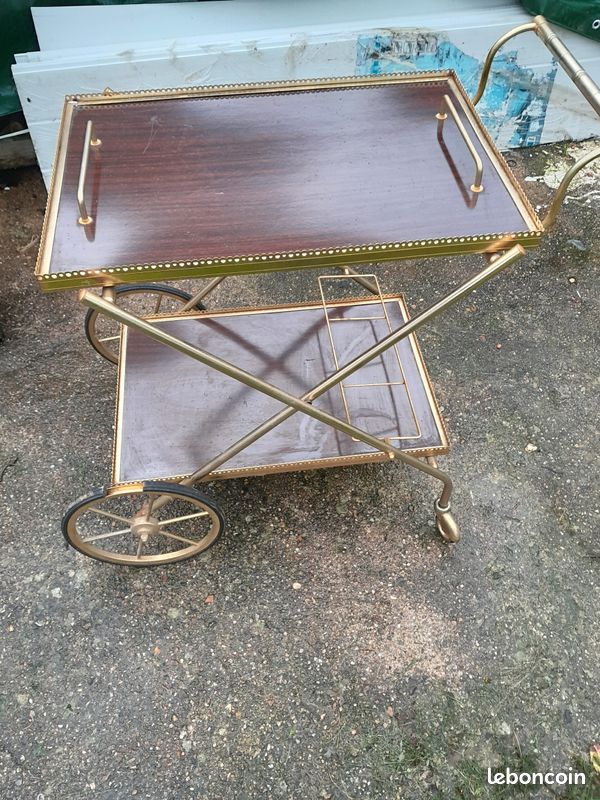 Petite table ancienne de service (image 6)