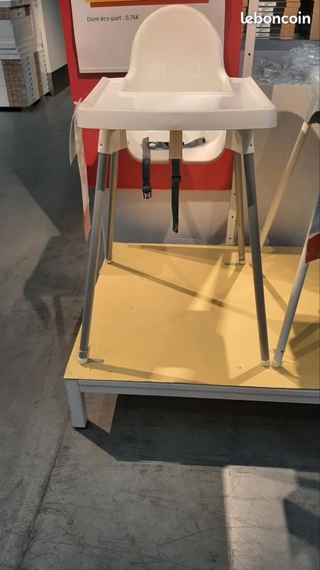 Chaise haute ikea blanche (image 2)
