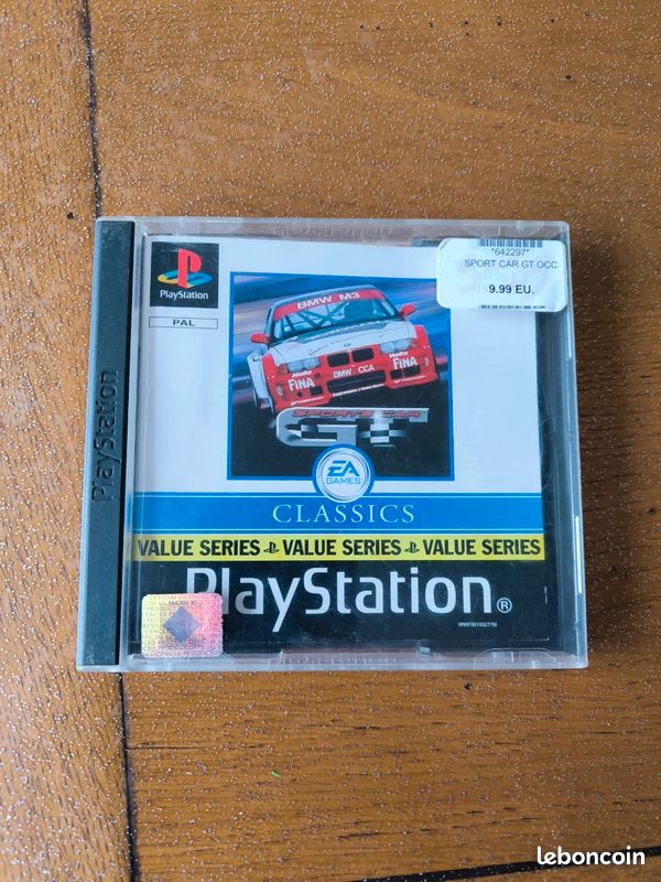 Jeu PlayStation ps1 ps one gt sport cars - Jeux vidéo
