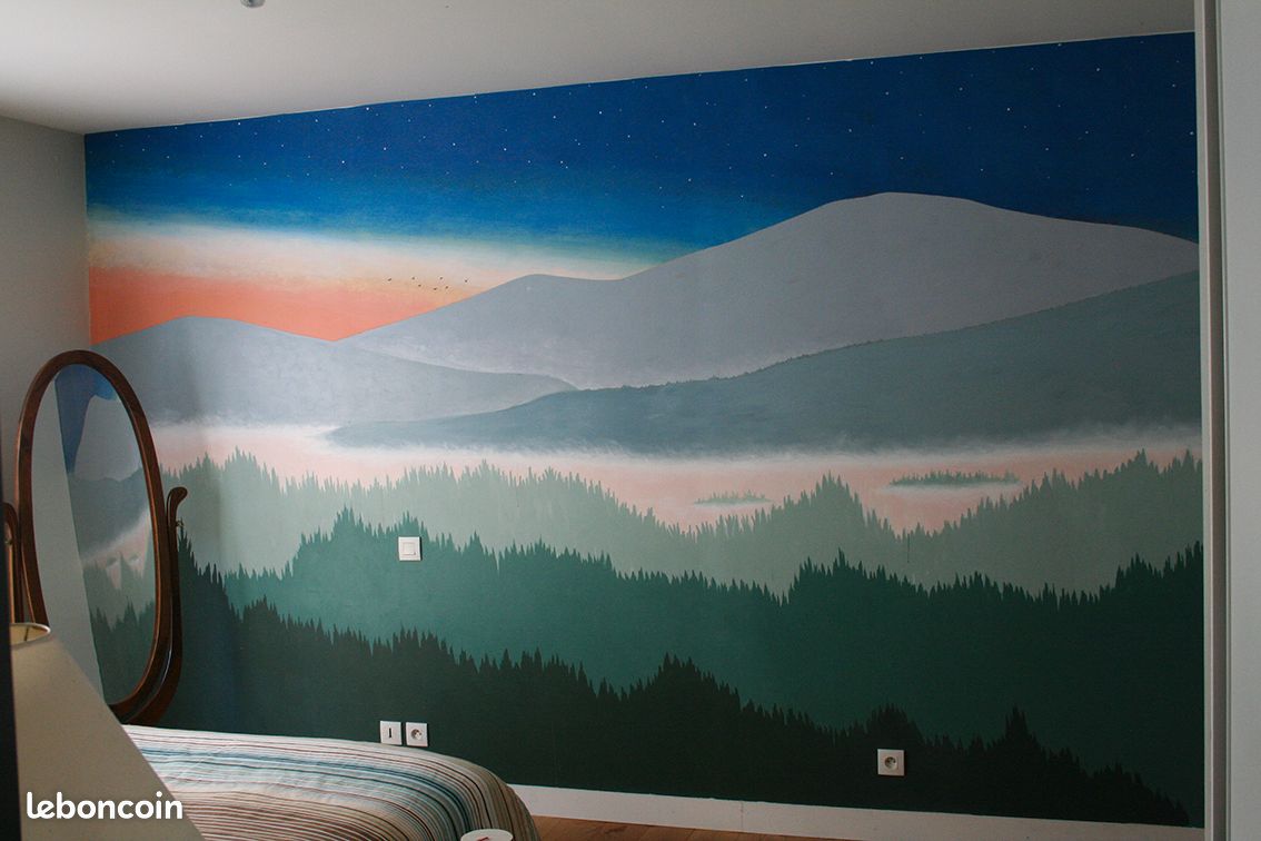 Fresque mural déco peinture (image 4)