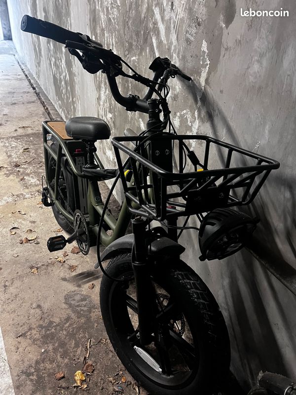 Velo Fiido T1 Pro FIIDO T1 Pro Cargo Vélo électrique Avec Pneus