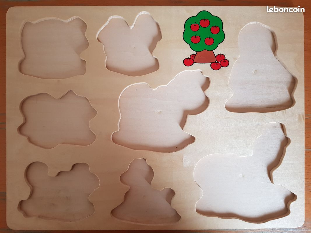 Puzzle en bois : Les Animaux de la Ferme (image 4)