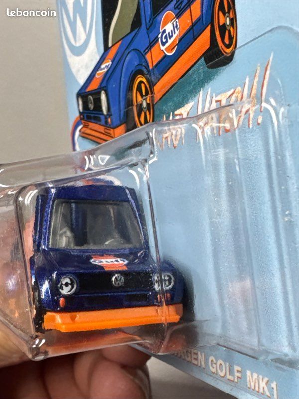 Hot wheels 1/64 🇨🇵 Tooned Gulf Volkswagen golf MK1 #1/5 Mainline