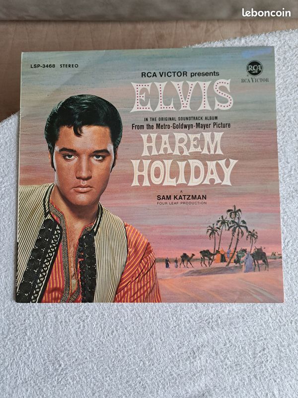 Vinyle elvis presley "harem holiday" ref : lsp-3468 (image 1)