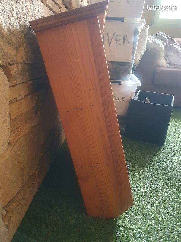 Petite étagère en pin couleur miel (image 2)
