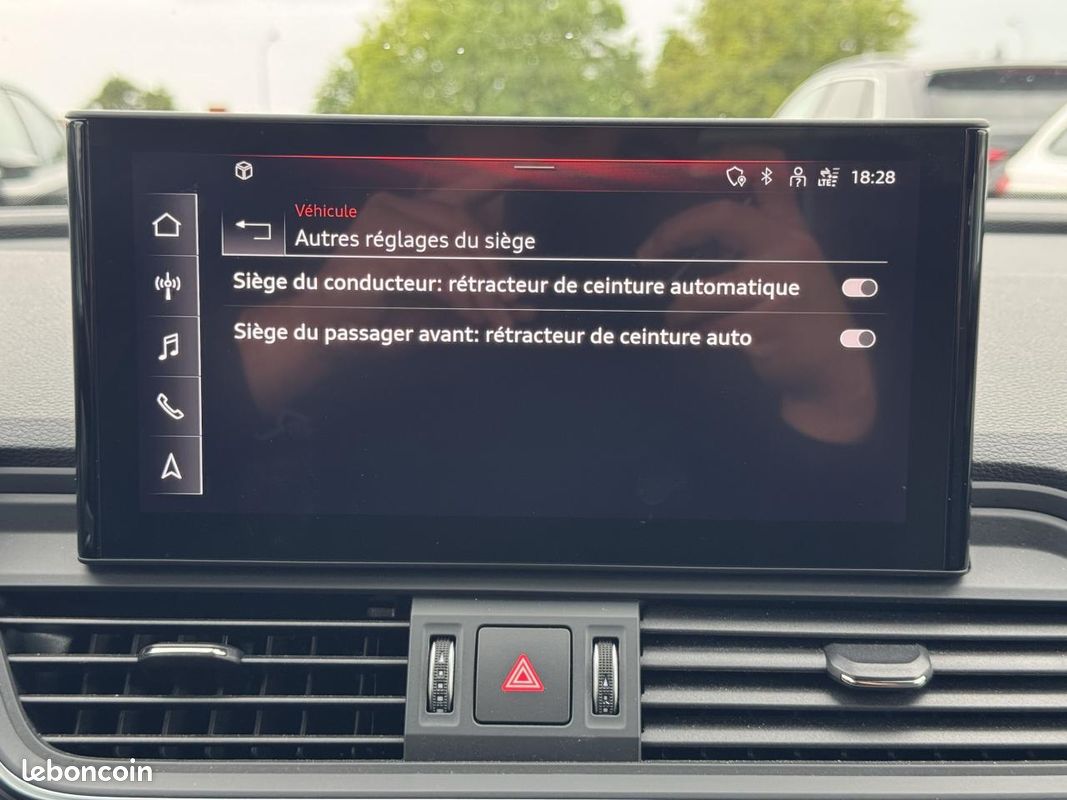 AUDI Q5 Phase 2 35 TDI 163ch S-tronic Advanced Attelage Camera Side Assist Led Gps Siege Chauffant (image 22)