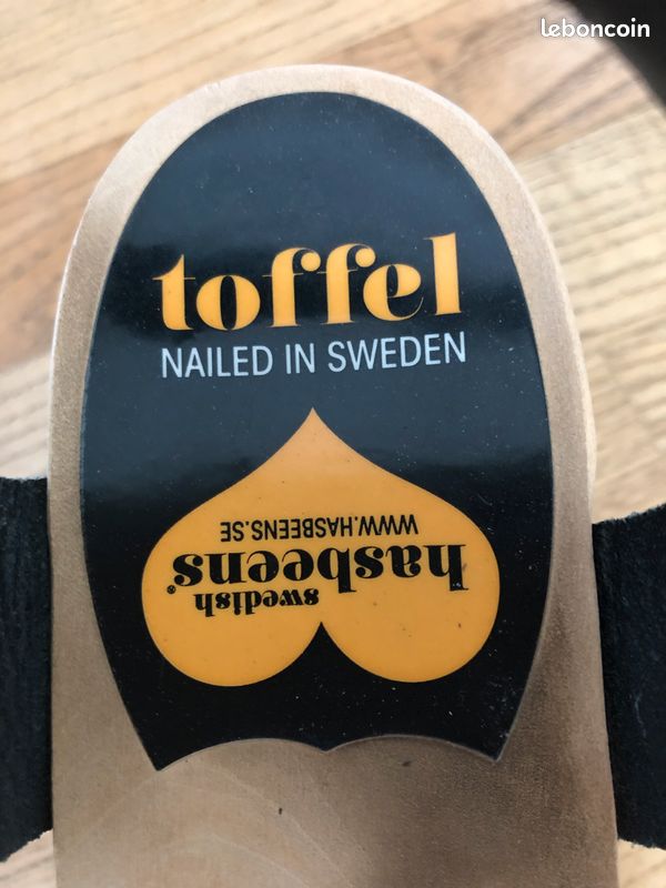 Vends chaussures TOFFEL semelles bois (image 2)