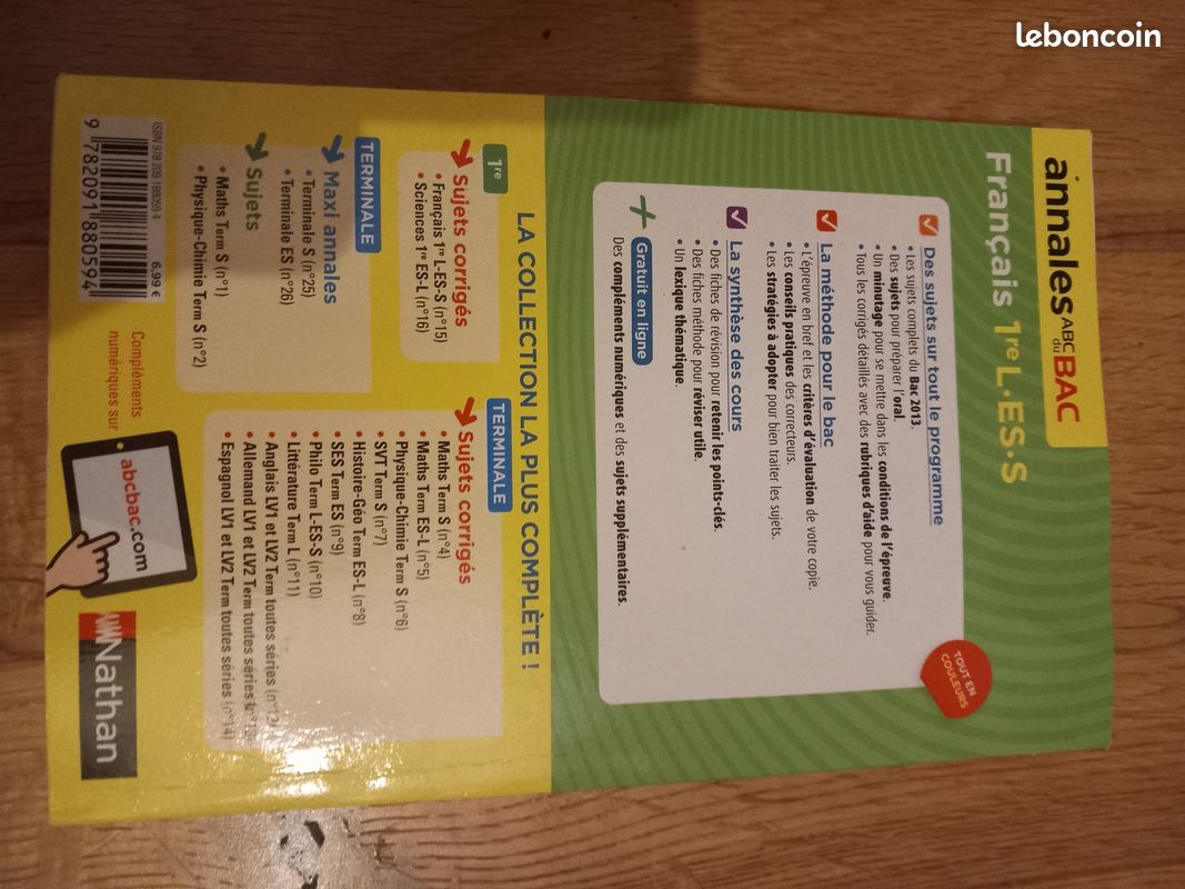 Annales bac de Français (image 2)